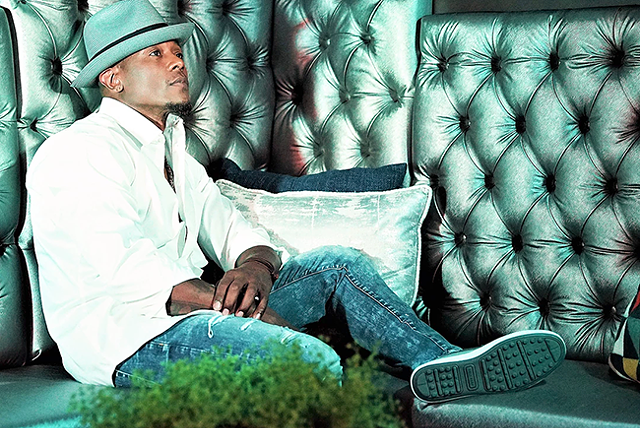 Calvin "Soul Prince" Richardson in a contemplative mood