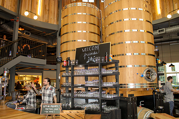 The naw taproom at Legion Brewing in SouthPark.