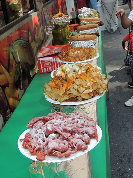 Plates of death. (Photo by Ryan Pitkin)