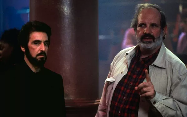 Al Pacino and Brian De Palma on the set of Carlito’s Way, as seen in De Palma (Photo: A24)