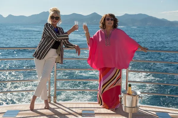 Joanna Lumley and Jennifer Saunders in Absolutely Fabulous: The Movie. (Photo: Fox Searchlight)