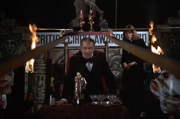 Vincent Price and Diana Rigg in Theatre of Blood (Photo: Twilight Time)