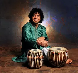 Tabla legend Zakir Hussain - JIM MCGUIRE