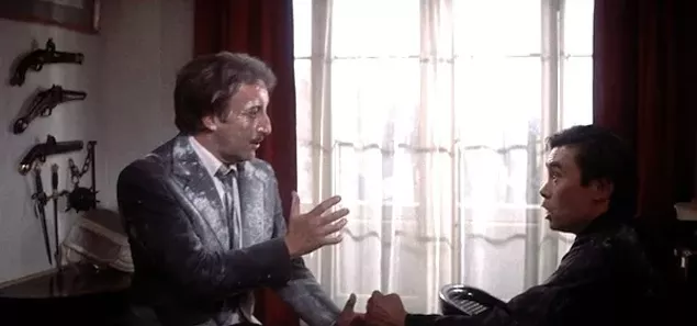 Peter Sellers and Burt Kwouk in The Return of the Pink Panther (Photo: Shout! Factory & MGM)