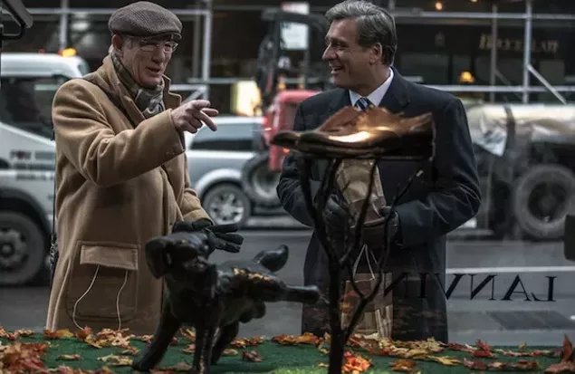 Richard Gere and Lior Ashkenazi in Norman: The Moderate Rise and Tragic Fall of a New York Fixer (Photo: Sony Pictures Classics)