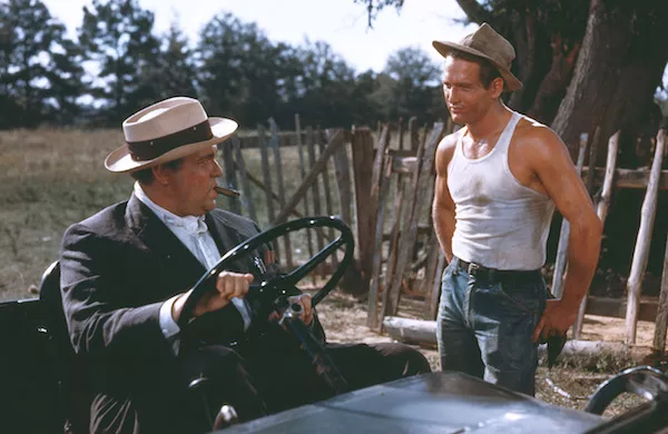 Orson Welles and Paul Newman in The Long, Hot Summer (Photo: Twilight Time)