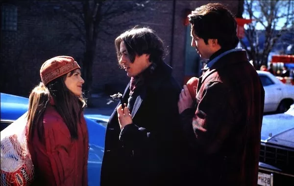 Holly Hunter, Robert Downey Jr. and Dylan McDermott in Home for the Holidays (Photo: Shout! Factory & MGM)