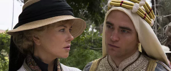 Nicole Kidman and Robert Pattinson in Queen of the Desert (Photo: Shout! Factory)