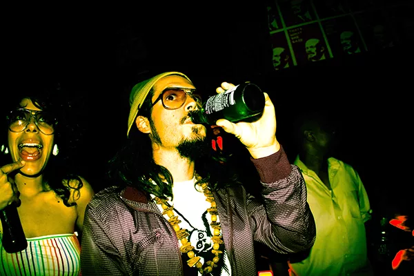The Astreas party down in south Florida in the early days. (Photo by Ian Whitlen)
