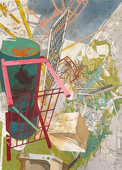 Artwork by Susan Brenner.