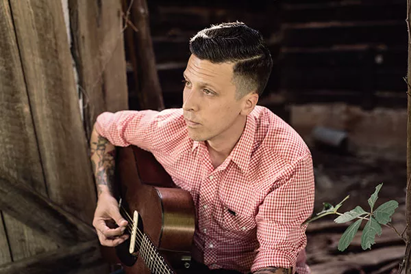 BJ Barham performs at Visulite Theatre on Sept. 1.