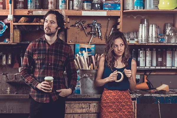 Mandolin Orange performs at McGlohon Theater on Oct. 28. (Photo by Scott McCormick)