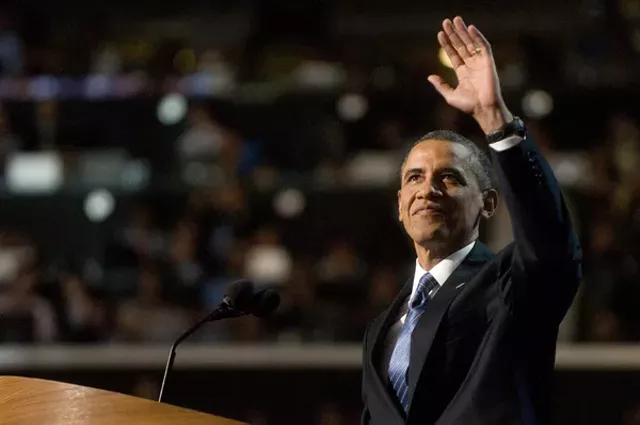 DNC in photos: Slut pins, Barack Obama, more