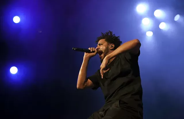 J Cole @ PNC Music Pavilion 8/12/2015