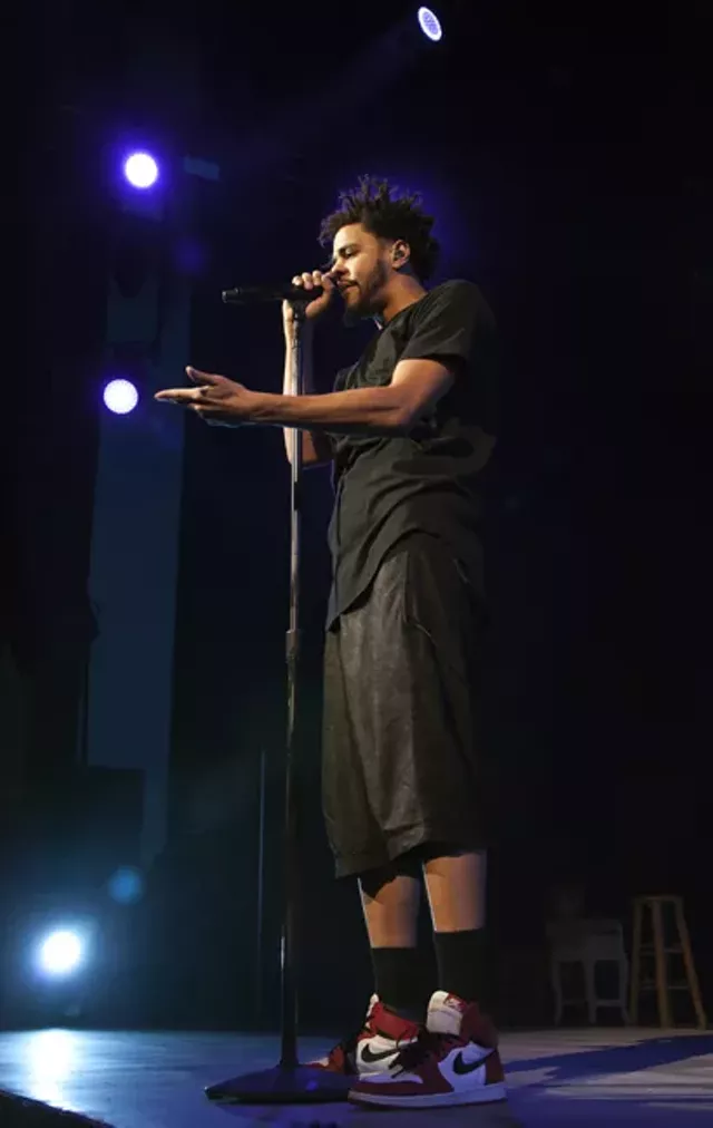 J Cole @ PNC Music Pavilion 8/12/2015