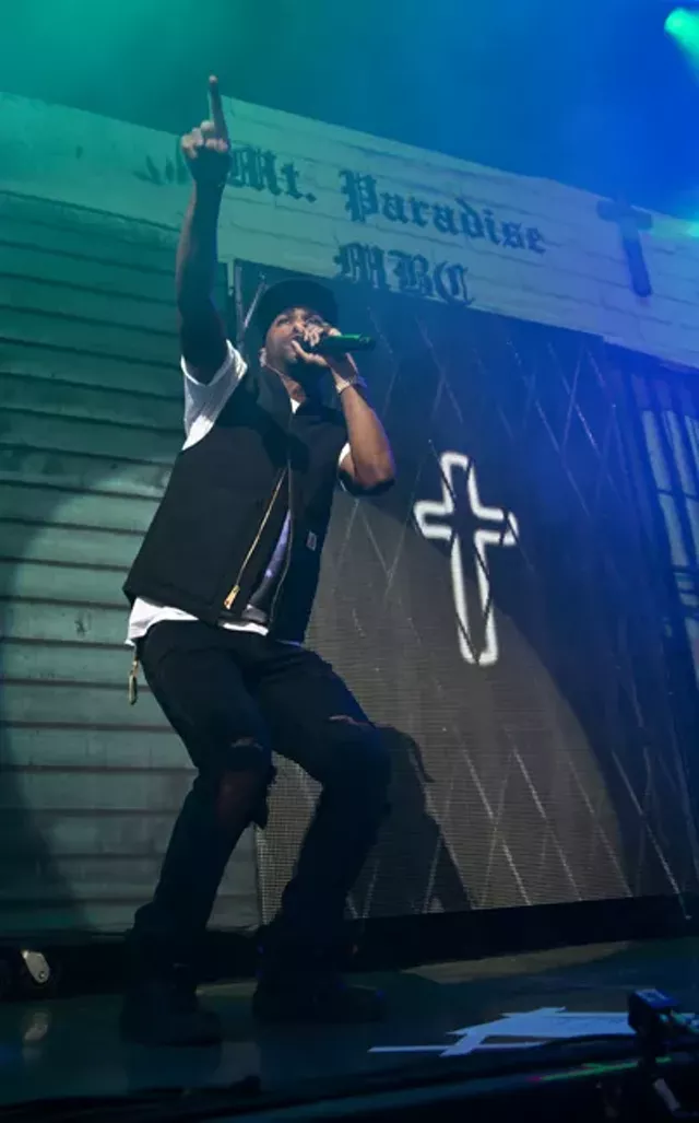 J Cole @ PNC Music Pavilion 8/12/2015