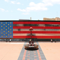 28-foot-wide mobile memorial honors 7000+ fallen heroes and gold star families