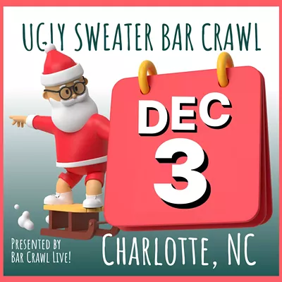 Image: Ugly Sweater Bar Crawl Charlotte