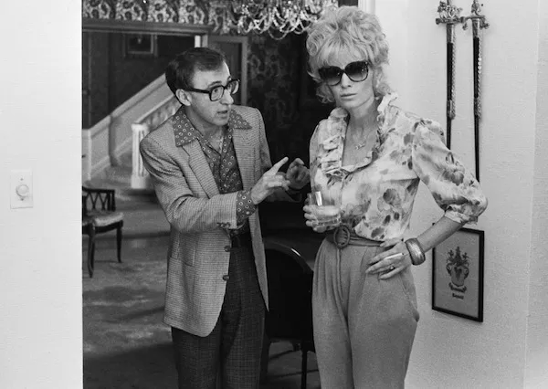 Woody Allen and Mia Farrow in Broadway Danny Rose (Photo: Twilight Time)